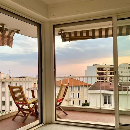Juan Les Pins Le Bristol, 3 With Sea View * أنتيب